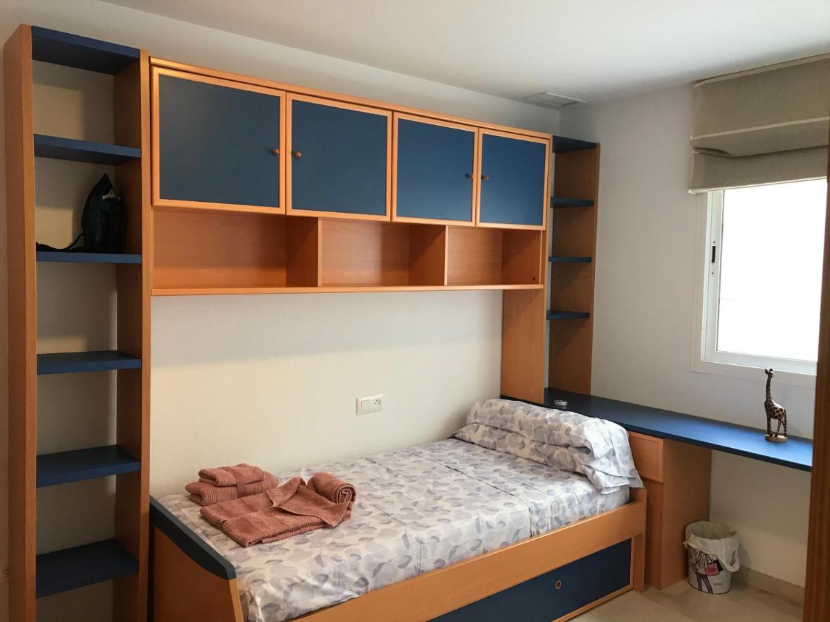 Apartamento Con Terraza, Garaje Y Piscina A 350M Playa Garrucha Ngoại thất bức ảnh