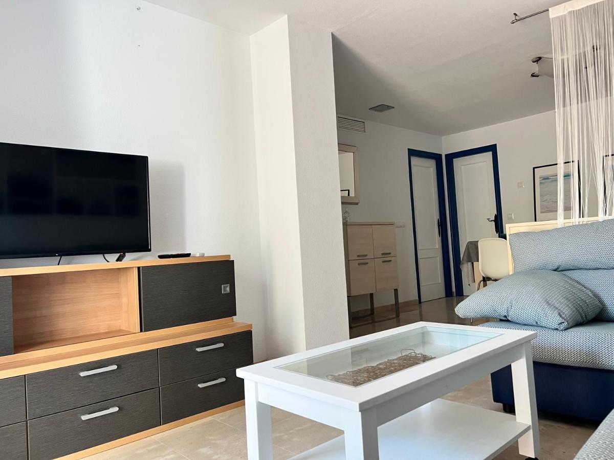 Apartamento Con Terraza, Garaje Y Piscina A 350M Playa Garrucha Ngoại thất bức ảnh