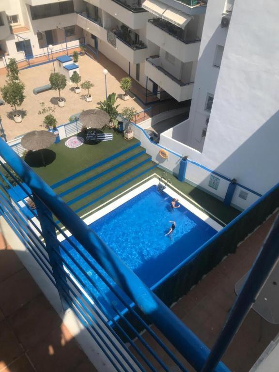 Apartamento Con Terraza, Garaje Y Piscina A 350M Playa Garrucha Ngoại thất bức ảnh
